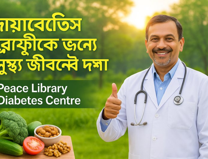 ডায়াবেটিস রোগীদের জন্য প্রাকৃতিক উপায়ে সুস্থ জীবনের দিশা দিচ্ছে পীস লাইব্রেরি ডায়াবেটিস সেন্টার