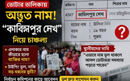 নির্বাচন কমিশনের কাজ দেখে সাধারন মানুষের মাঝে সমালোচনার ঝড়