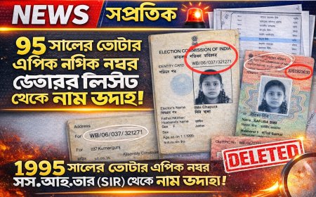 ১৯৯৫ সালের EPIC নম্বর থাকা সত্ত্বেও ভোটার তালিকা থেকে নাম উধাও! SIR-এ ‘ডিলিটেড’ দেখাচ্ছে