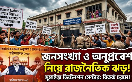 মুম্বাইয়ে শুরু হলো প্রথম ডিটেনশন সেন্টার