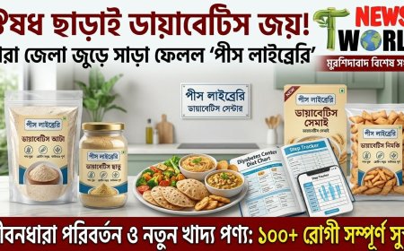 ডায়াবেটিস রোগীদের জন্য প্রাকৃতিক উপায়ে সুস্থ জীবনের দিশা দিচ্ছে পীস লাইব্রেরি ডায়াবেটিস সেন্টার