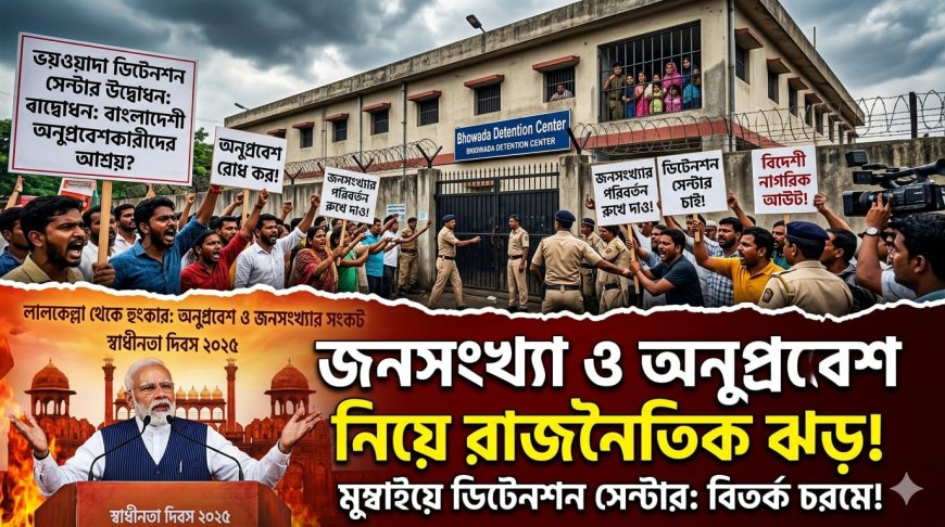 মুম্বাইয়ে শুরু হলো প্রথম ডিটেনশন সেন্টার