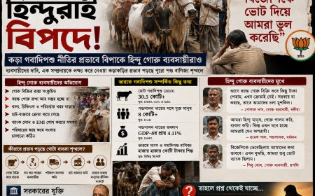“মুসলিমদের লক্ষ্য করে নেওয়া নীতির প্রভাব কি হিন্দু গোরু ব্যবসায়ীদের ওপরও পড়ছে?”