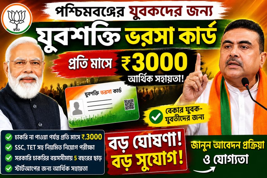 যুবশক্তি ভরসা কার্ড: পশ্চিমবঙ্গের তরুণদের জন্য নতুন আশার বার্তা?